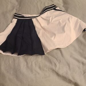 FP Movement by Free People Black and White Skater Skirt
